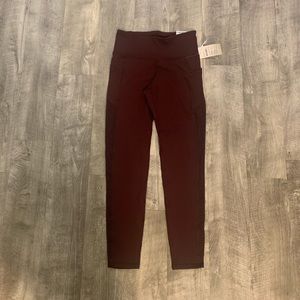 Maroon old navy leggings